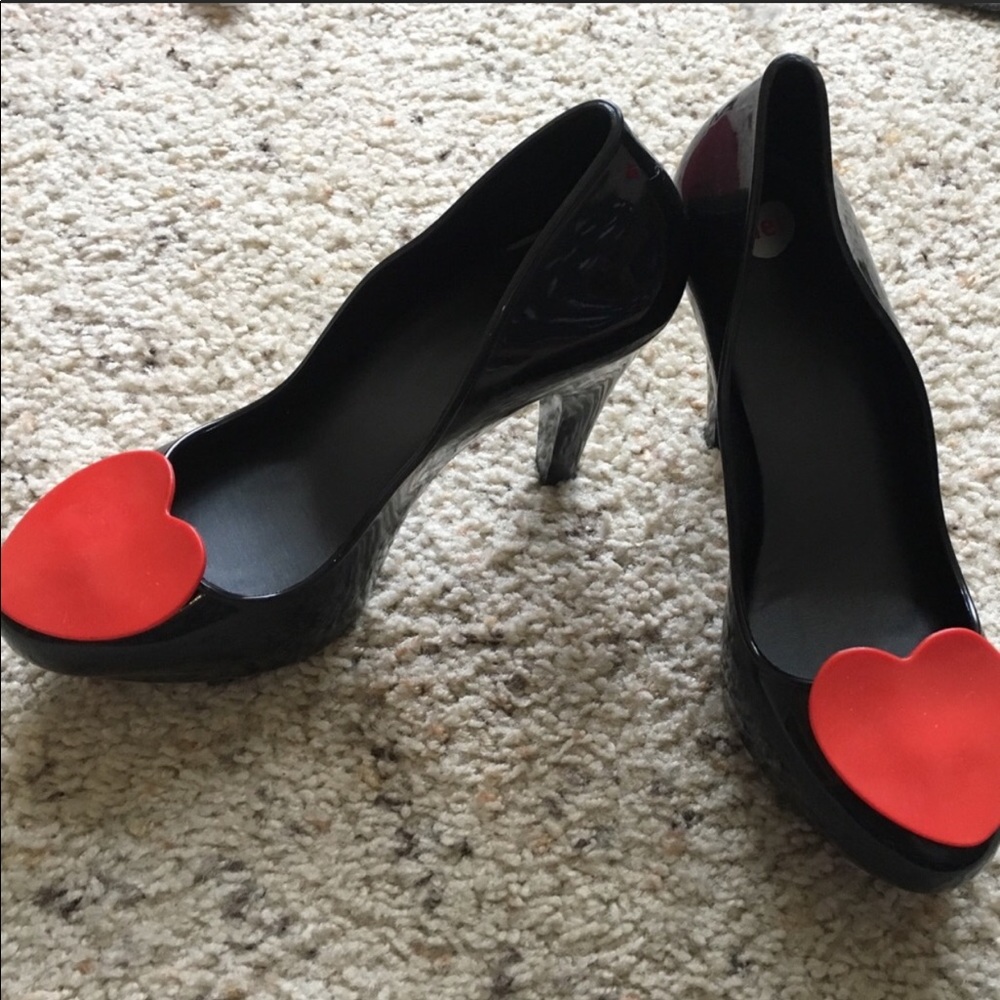Melissa Red HeART Heels